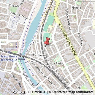 Mappa Via Cesare Balbo, 91, 59100 Prato, Prato (Toscana)