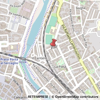 Mappa Via Vincenzo Salvagnoli, 19, 59100 Prato, Prato (Toscana)