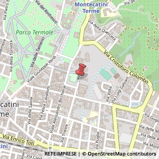 Mappa Via della Salute, 6F, 51016 Montecatini Terme, Pistoia (Toscana)