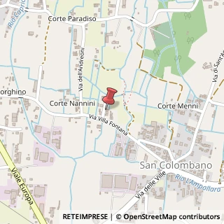 Mappa Via Villa Fontana, 35 A, 55014 Capannori, Lucca (Toscana)