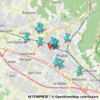 Mappa Via Umberto Giordano, 59100 Prato PO, Italia (1.47273)