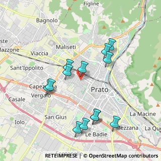 Mappa Via Umberto Giordano, 59100 Prato PO, Italia (1.97462)