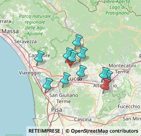 Mappa Via di Villa Fontana, 55100 Lucca LU, Italia (10.65727)