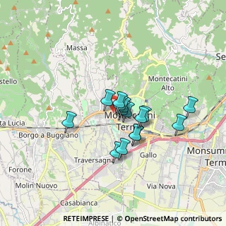 Mappa Via Don Giulio Facibeni, 51018 Montecatini Terme PT, Italia (1.252)