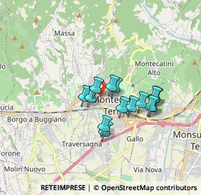 Mappa Via Don Giulio Facibeni, 51018 Montecatini Terme PT, Italia (1.30643)