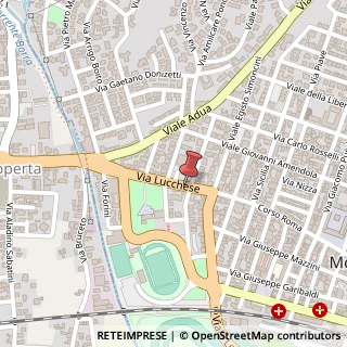 Mappa Via Lucchese, 21, 51016 Montecatini-Terme, Pistoia (Toscana)