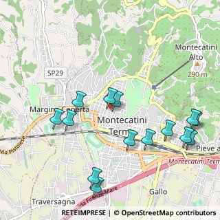 Mappa Via Nizza, 51016 Montecatini Terme PT, Italia (1.17429)