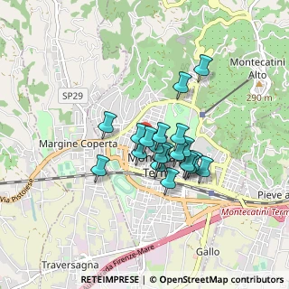 Mappa Via Nizza, 51016 Montecatini Terme PT, Italia (0.6185)
