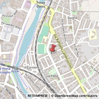 Mappa Via Cesare Balbo, 63, 59100 Prato, Prato (Toscana)
