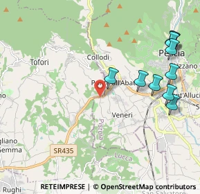 Mappa Via Provinciale Lucchese, 55010 Capannori LU, Italia (2.66636)