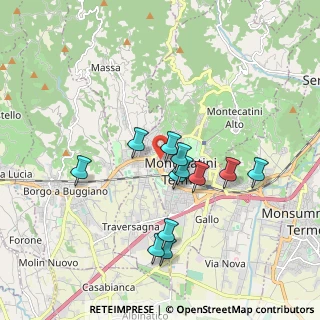 Mappa Via Enrico Magnani, 51016 Montecatini Terme PT, Italia (1.67333)