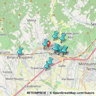 Mappa Via Enrico Magnani, 51016 Montecatini Terme PT, Italia (1.36636)
