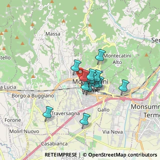 Mappa Via Enrico Magnani, 51016 Montecatini Terme PT, Italia (1.23538)