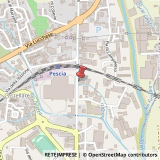 Mappa Via degli Alberghi, 56, 51017 Pescia, Pistoia (Toscana)