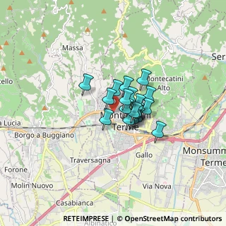 Mappa Viale Simoncini, 51016 Montecatini Terme PT, Italia (0.89737)