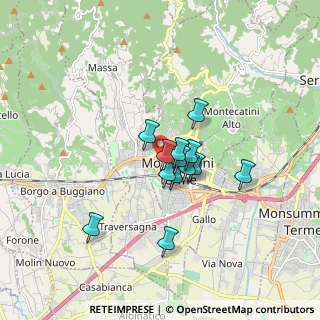 Mappa Viale Simoncini, 51016 Montecatini Terme PT, Italia (1.20615)