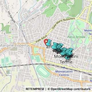 Mappa Viale Simoncini, 51016 Montecatini Terme PT, Italia (0.4095)