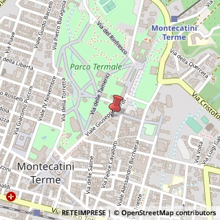 Mappa Viale Giuseppe Verdi, 80, 51016 Montecatini Terme, Pistoia (Toscana)