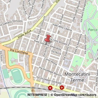 Mappa Viale Giovanni Amendola, 45, 51016 Massa e Cozzile, Pistoia (Toscana)
