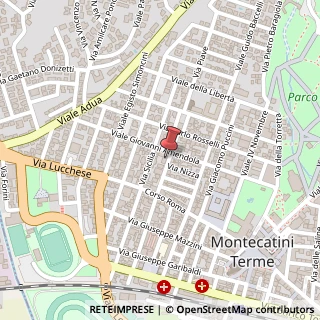 Mappa Viale Antonio Balducci, 21A, 51016 Montecatini Terme, Pistoia (Toscana)