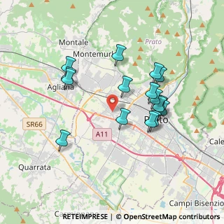 Mappa Via Andrea Costa, 59100 Prato PO, Italia (3.47938)