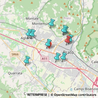 Mappa Via Andrea Costa, 59100 Prato PO, Italia (3.38636)
