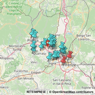Mappa Via Andrea Costa, 59100 Prato PO, Italia (9.359)