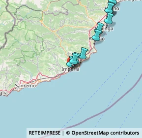 Mappa Piazza della Vittoria, 18100 Imperia IM, Italia (16.44273)