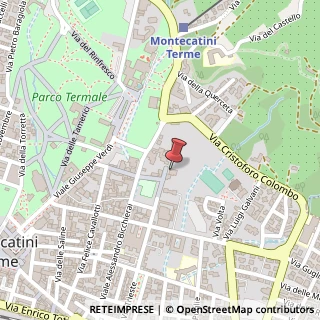 Mappa Via della Salute, 16, 51016 Montecatini Terme, Pistoia (Toscana)