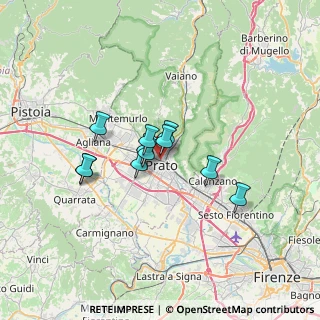 Mappa Via Alessandro Franchi, 59100 Prato PO, Italia (4.78727)