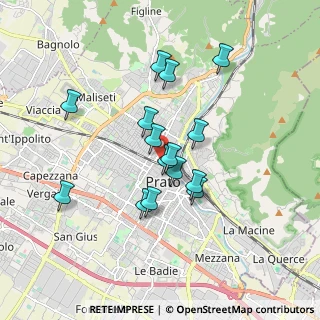 Mappa Via Alessandro Franchi, 59100 Prato PO, Italia (1.524)