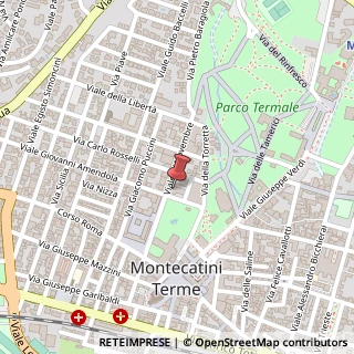 Mappa Viale IV Novembre, 2/b, 51016 Montecatini Terme, Pistoia (Toscana)