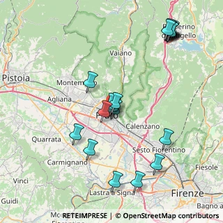 Mappa Via Raffaello Lambruschini, 59100 Prato PO, Italia (9.441)