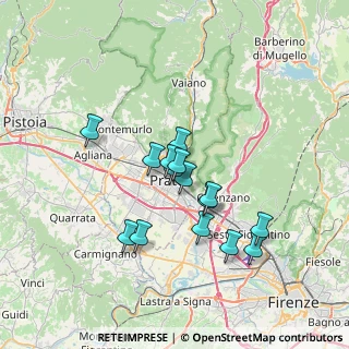 Mappa Via Raffaello Lambruschini, 59100 Prato PO, Italia (5.91867)