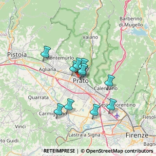 Mappa Via Elena Berruti, 59100 Prato PO, Italia (5.52091)
