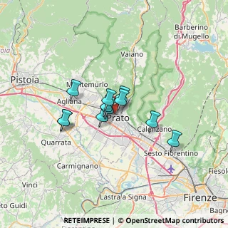 Mappa Via Elena Berruti, 59100 Prato PO, Italia (4.62909)