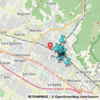 Mappa Via Elena Berruti, 59100 Prato PO, Italia (1.12)
