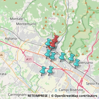 Mappa Via Elena Berruti, 59100 Prato PO, Italia (2.66818)