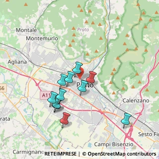 Mappa Via Elena Berruti, 59100 Prato PO, Italia (3.49091)