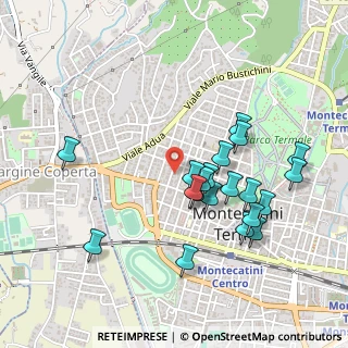 Mappa Via Sicilia, 51016 Montecatini Terme PT, Italia (0.481)