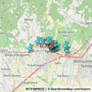 Mappa Via Sicilia, 51016 Montecatini Terme PT, Italia (0.84882)