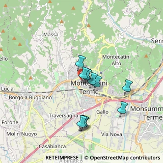 Mappa Via Sicilia, 51016 Montecatini Terme PT, Italia (1.45455)