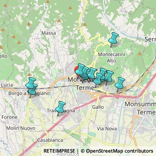 Mappa Via Sicilia, 51016 Montecatini Terme PT, Italia (1.53846)
