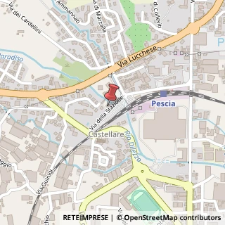 Mappa Via della Stazione, 84, 51017 Pescia PT, Italia, 51017 Pescia, Pistoia (Toscana)