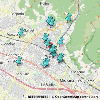 Mappa Via Attilio Cerutti, 59100 Prato PO, Italia (1.52667)