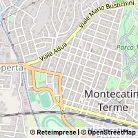 Karta Montecatini Terme