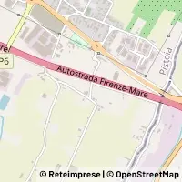 Mapa Agliana