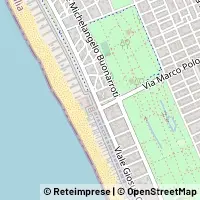 Mapa Viareggio