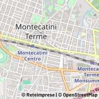 Karta Montecatini Terme