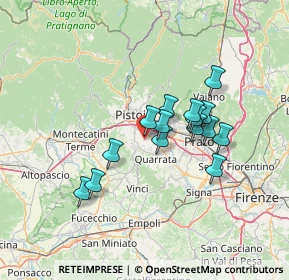 Mappa Via Vecchia Fiorentina, 51039 Quarrata PT, Italia (11.28733)